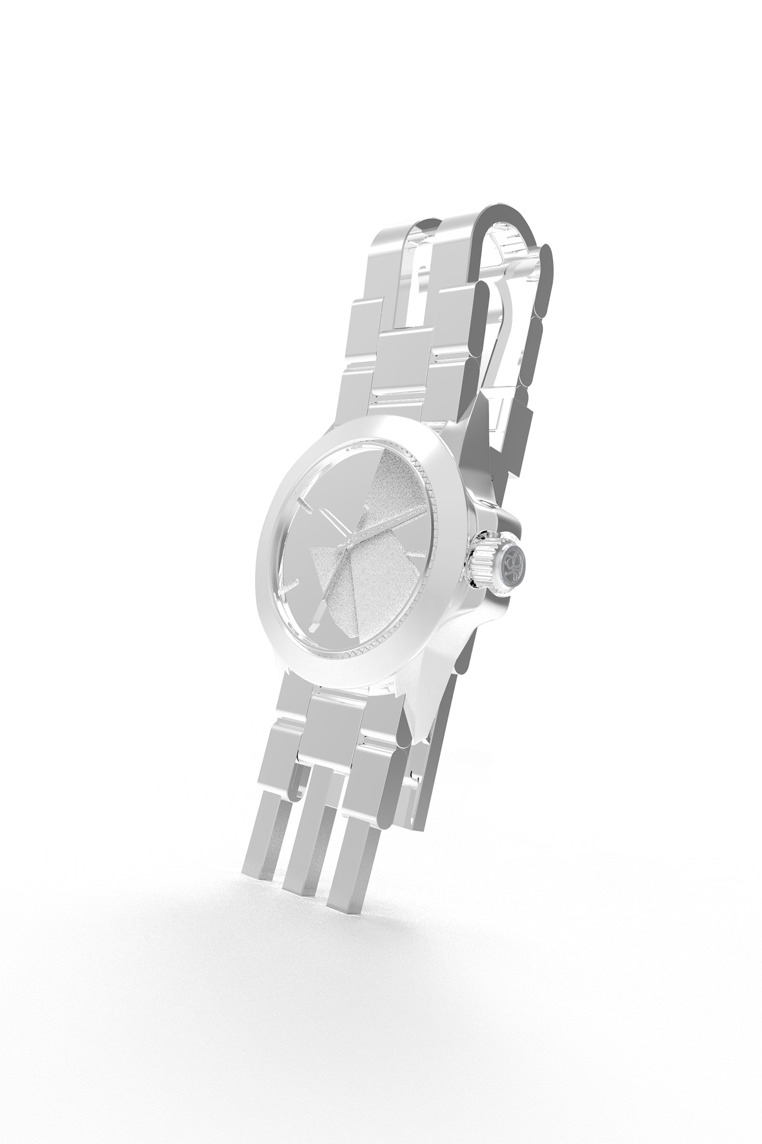 Aging Watch Clip _ Silver